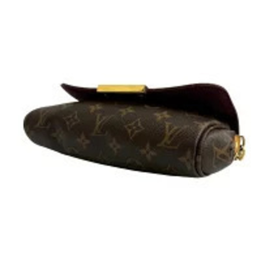 Louis Vuitton Favorite Monogram Leather Shoulder Bag Brown - Picture 8 of 10